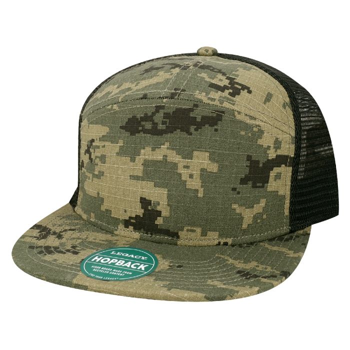 LEGACY - Hopback 7-Panel Trucker - H7FB