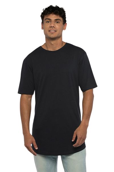 Next Level Apparel - Men's Cotton Long Body Crew - 3602