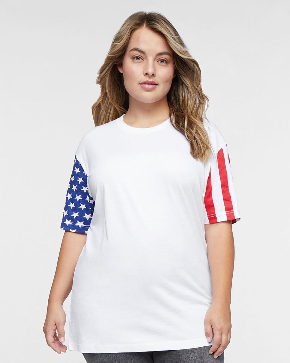 Code Five - Adult Stars And Stripes Tee - 3976