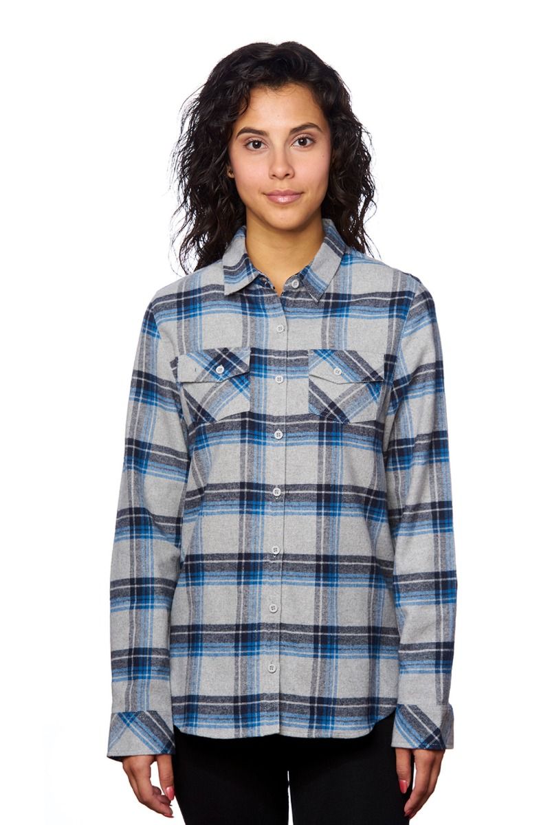 Burnside - Ladies Plaid Flannel - 5210