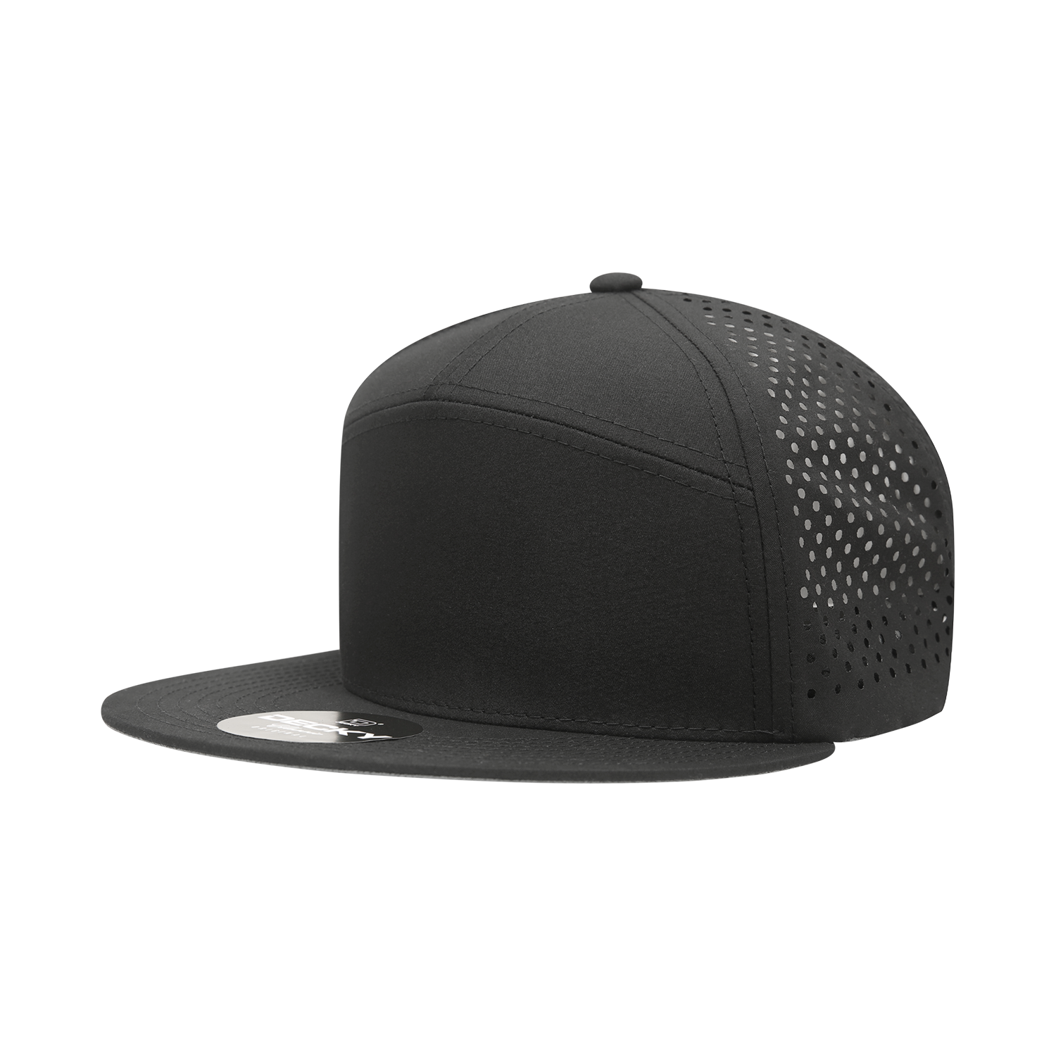 Decky - 7 Panel High Profile Structured Perforated Performance Cap - 6230