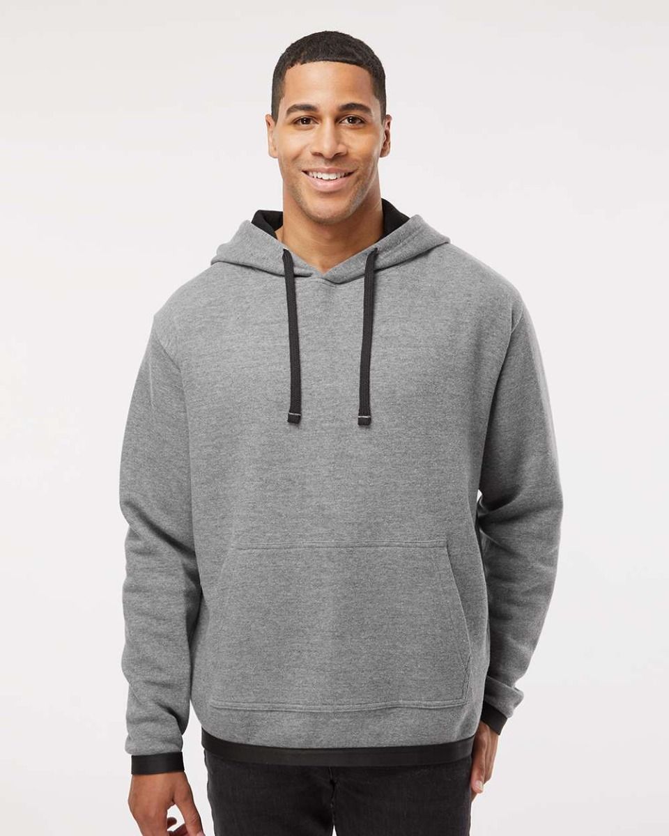 LAT APPAREL - Adult Statement Fleece Hoodie - 6996