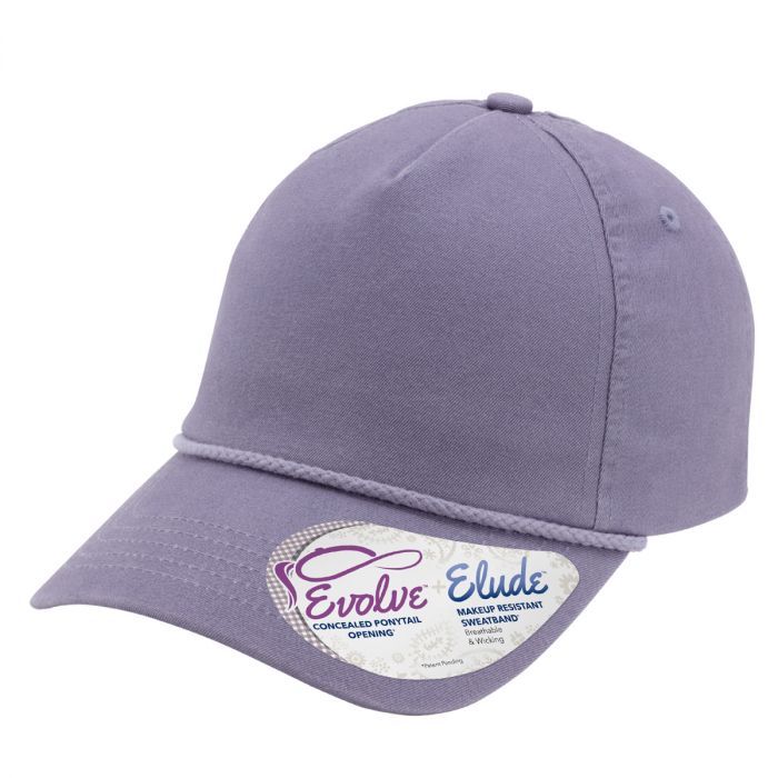Infinity Her - Washed Five Panel Cap with Rope - MAYA