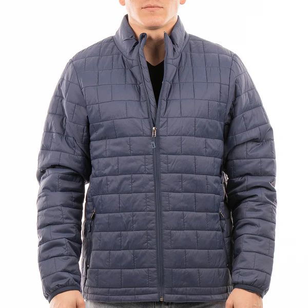 Burnside - Men's Box Quilted Puffer Jacket - B8713