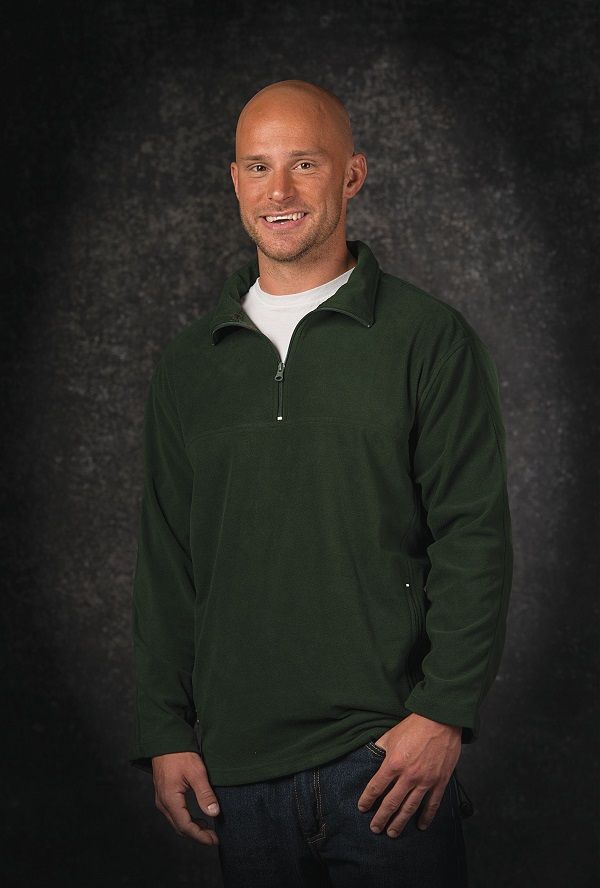Sierra Pacific - Unisex Micro Fleece Quarter Zip Pullover - 3351